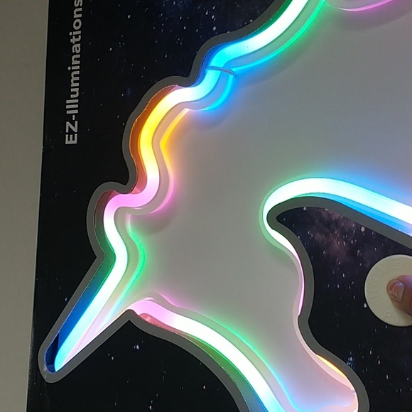 New LED Neon Unicorn Multicolor